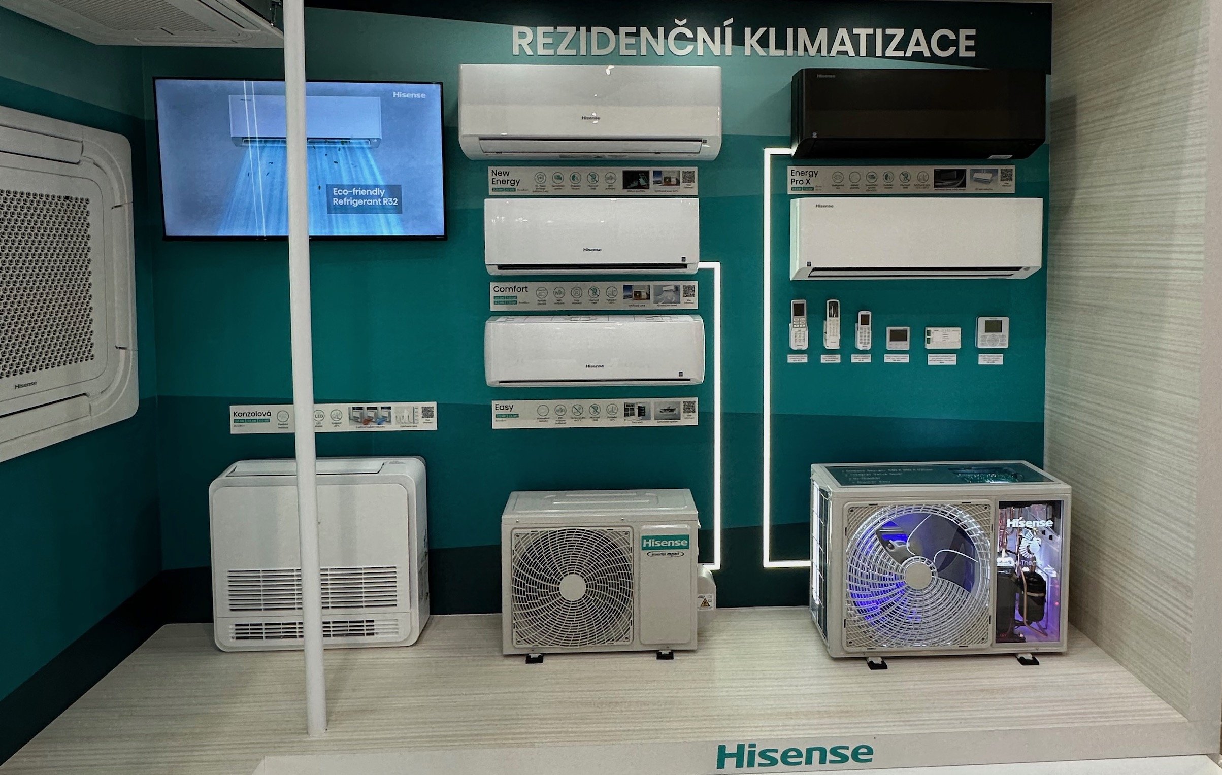 Klimatizácie Hisense na výstave Aquatherm Praha