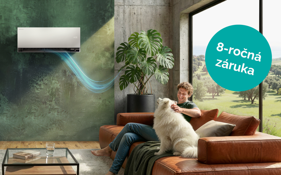 8-ročná záruka na klimatizácie Hisense novej generácie